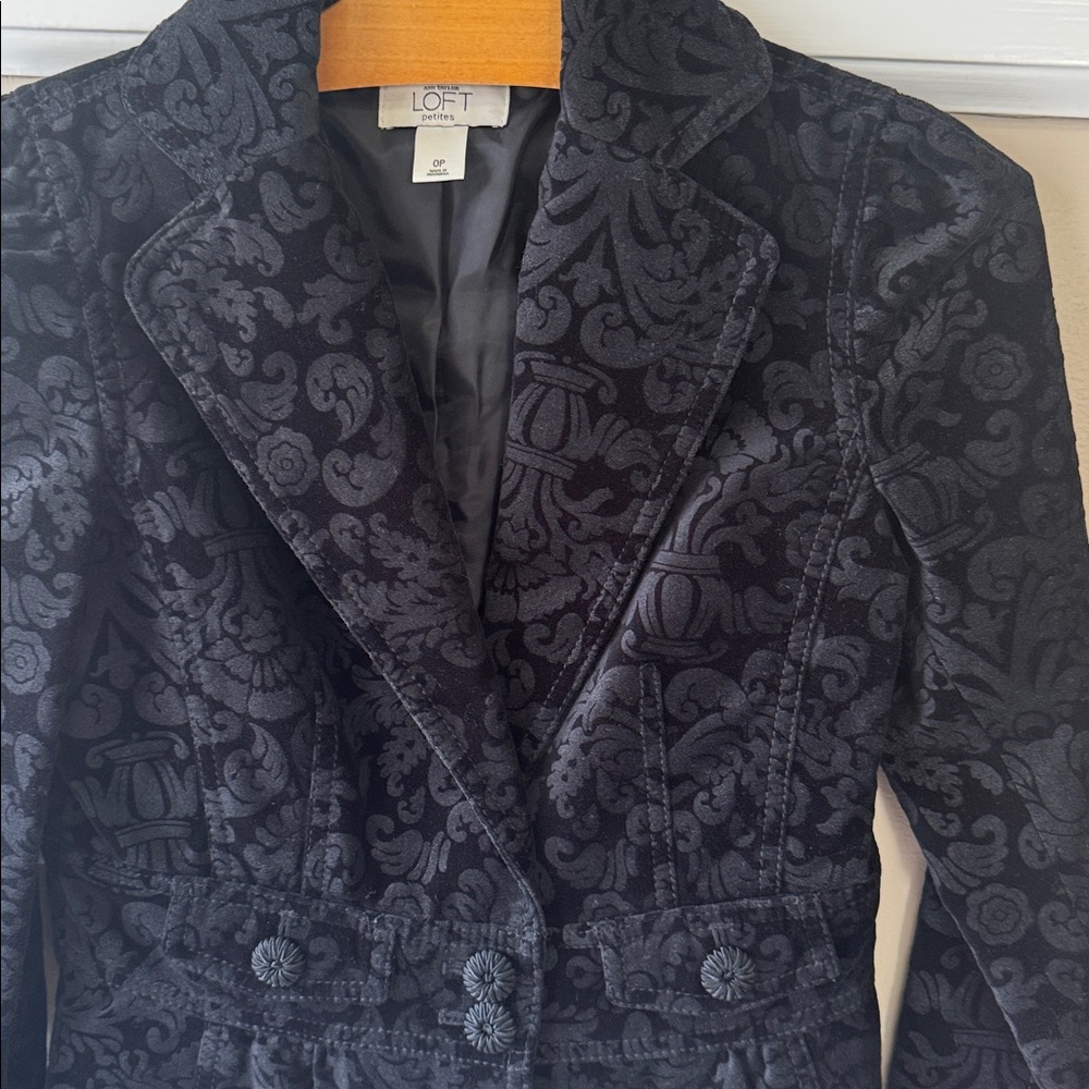 Bundle of Three Women's Blazers - Black, Charcoal, Dark Brown - Picture 3 of 14